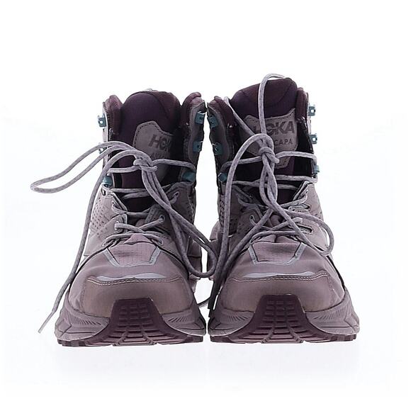 HOKA One Anacapa Mid GTX Hiking Boots Womens 10.5 Gore-Tex Vibram Trail Sneakers - Picture 3 of 5